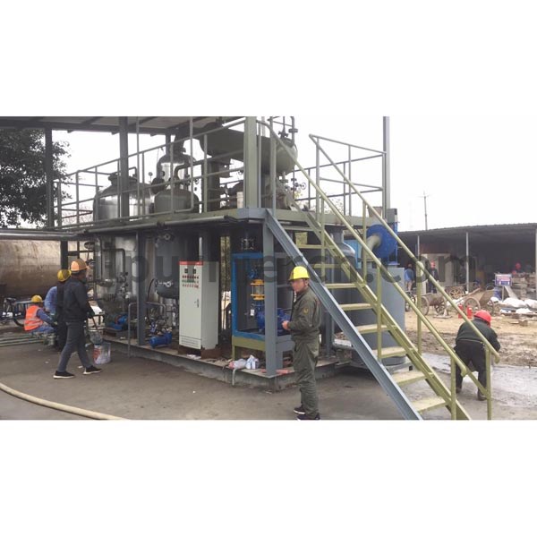 waste oil refinery machine