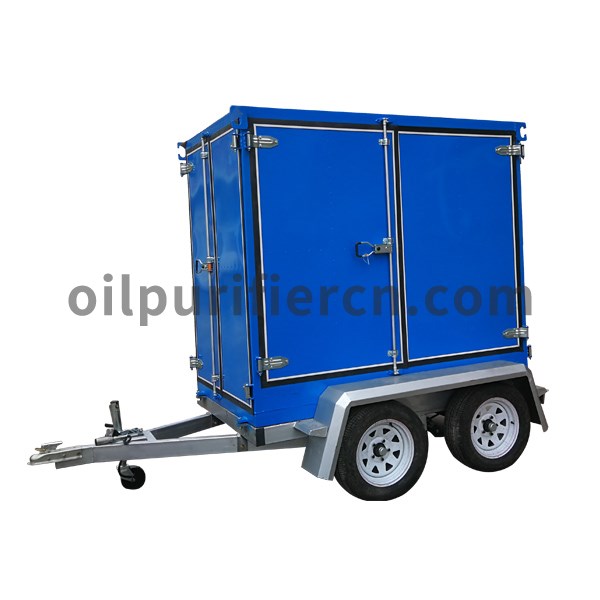 trailer oil purification equipment, Vacuum Transformer Oil Purifier with Trailer