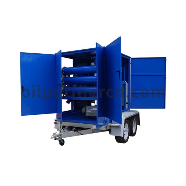 Trailer Vacuum Oil Purifier Equipment