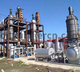 Waste Oil Distillation Plant - 1-30 Ton Per Day