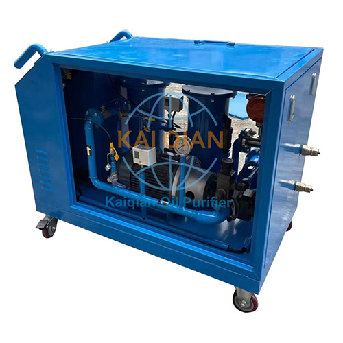 closed precision oil purifier