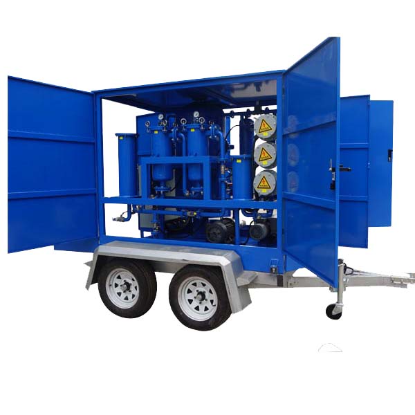 TYC Series Vacuum Oil Purifier with Trailer