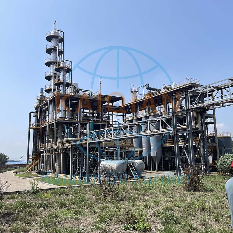 Tyre Pyrolysis Oil Distillation Plant