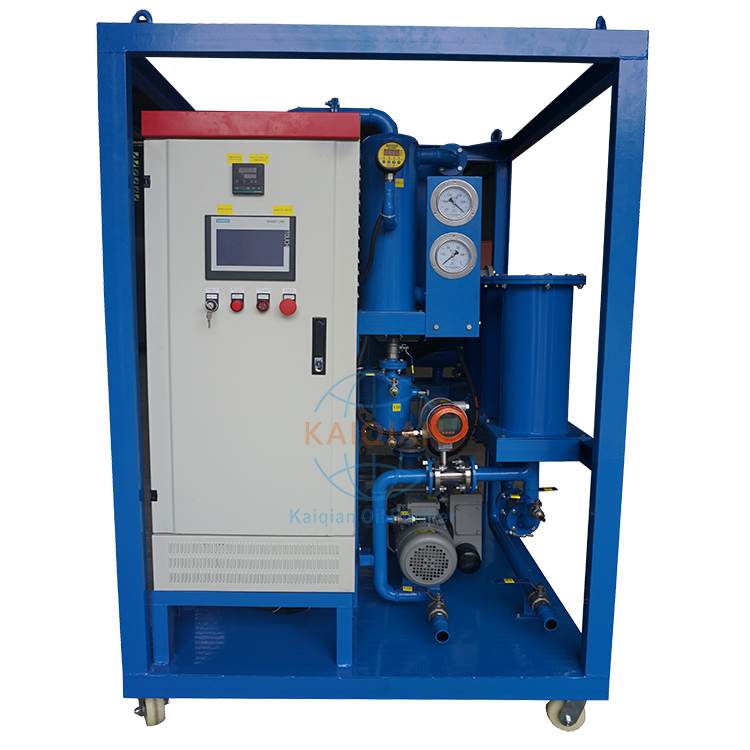 PLC-Controlled Vacuum Oil Purifier – Smart Lubrica