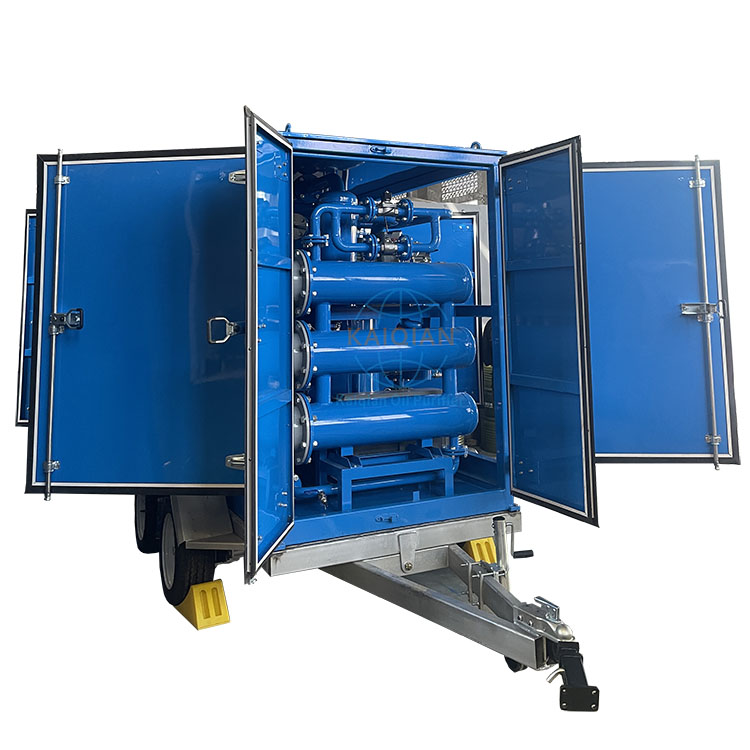 Trailer Vacuum Oil Purifier Equipment